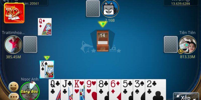 Chi tiết cách đánh phỏm tá lả